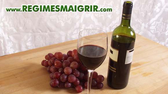 Le resveratrol contenu notamment dans le vin rouge produit les mêmes effets qu'une restriction calorique