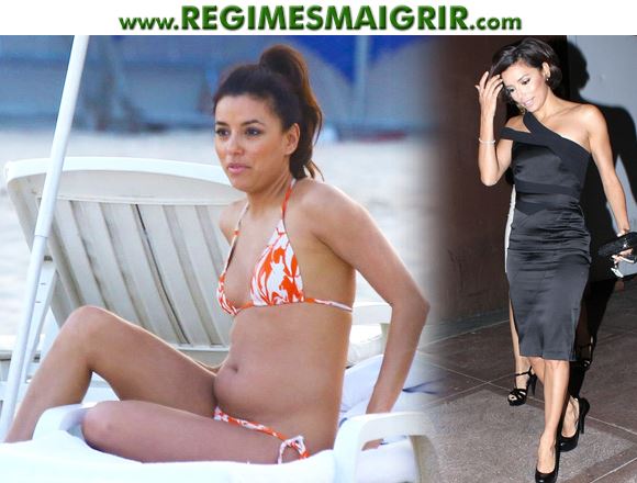 Le régime poissons suivi par Eva Longoria lui a clairement permis d'affermir le corps