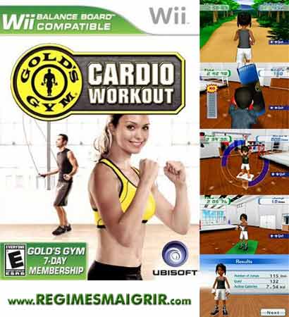 Gold Gym Cardio Workout, nouveau jeu fitness sur Wii