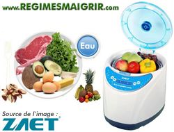 L'ozoniseur est un appareil qui permet de désinfecter les aliments afin de supprimer leurs agents pathogènes