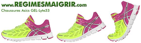 Les chaussures Asics GEL Lyte 33 sont parmi les plus légères du monde