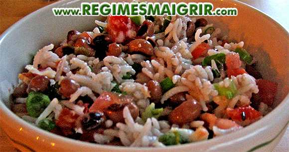 Le Hoppin John à base de doliques à oeil noir est un plat typiquement consommé à la Nouvelle Année aux Etats-Unis