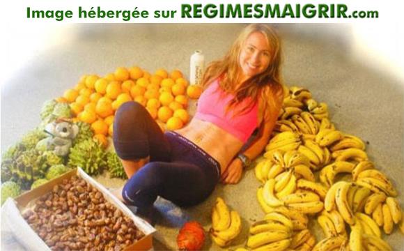 97% des calories à consommer dans le cadre de ce régime proviennent des fruits et c'est trop