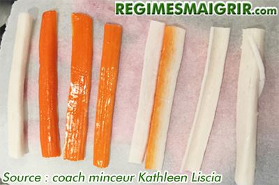 Chips de surimi