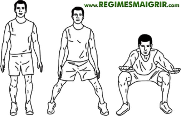 Voici comment faire un squat sumo Half Jack