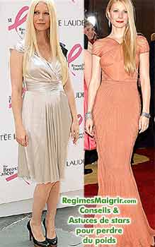 Gwyneth Paltrow suit un régime macrobiotique pour maigrir puis garder la ligne
