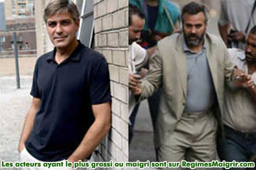 George Clooney a grossi de 14 kilos pour jouer dans Syriana