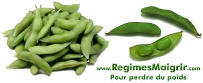 L'edamame contient beaucoup de protides et quasiment pas de gras saturs