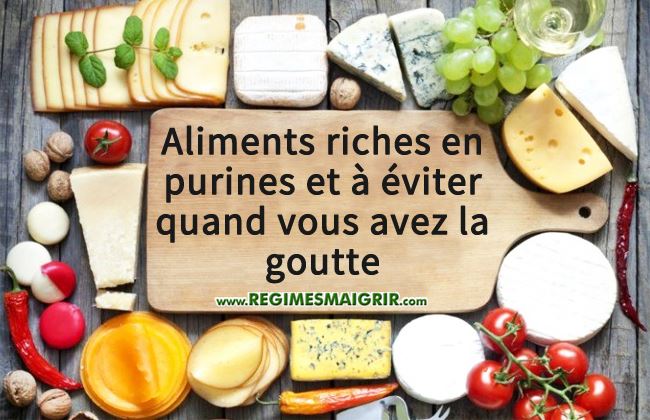 Voici quelques aliments  haute teneur en purines et  viter quand vous avez la goutte