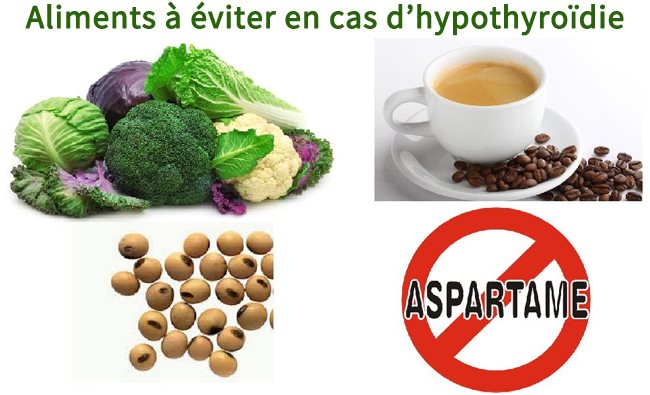 Quelques aliments  viter quand vous souffrez d'hypothyrodie