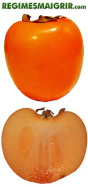 Le fruit kaki est cultiv en Chine depuis plus de sept cent annes