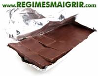 Le chocolat noir  plus de 75% contient beaucoup de cacao