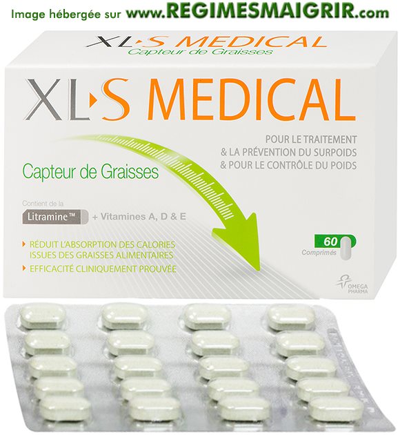 Une bote de XLS Medical avec ses comprims