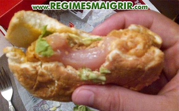 Un sandwich KFC a t vendu alors que son poulet n'tait pas encore cuit