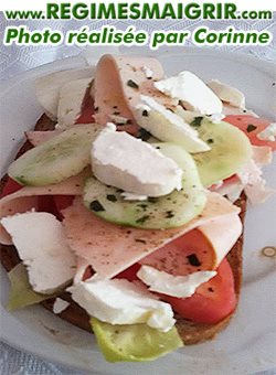 Bruschetta de crudits