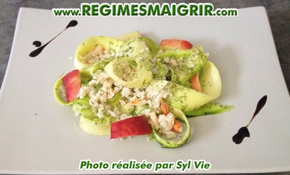 Tagliatelles de courgettes