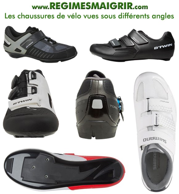 Les chaussures de vlo sont conseills aux sportifs qui roulent souvent  une intensit soutenue