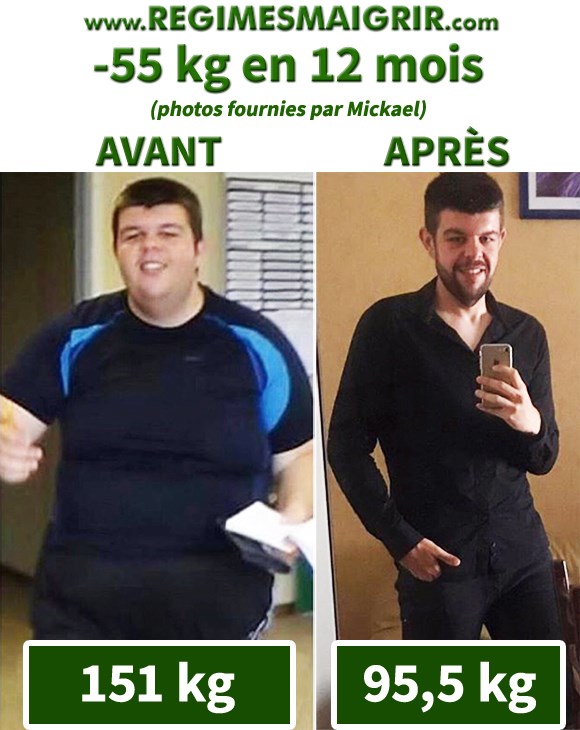 Voici comment Mickael a transform son corps en 12 mois en perdant 55 kilogrammes