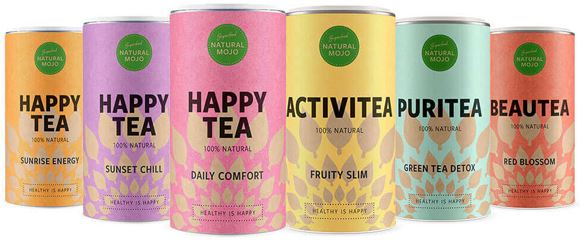 La gamme Happy Tea propose des thés très riches en superfoods