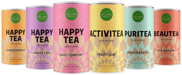 La gamme Happy Tea propose des ths trs riches en superfoods