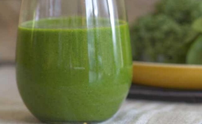 Un milshake  la spiruline