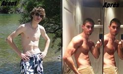 Robin a pris dix kilogrammes de muscle et voici les photos de sa transformation
