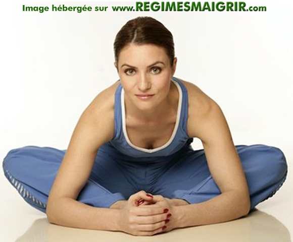 Valérie Orsoni en tenue de sport